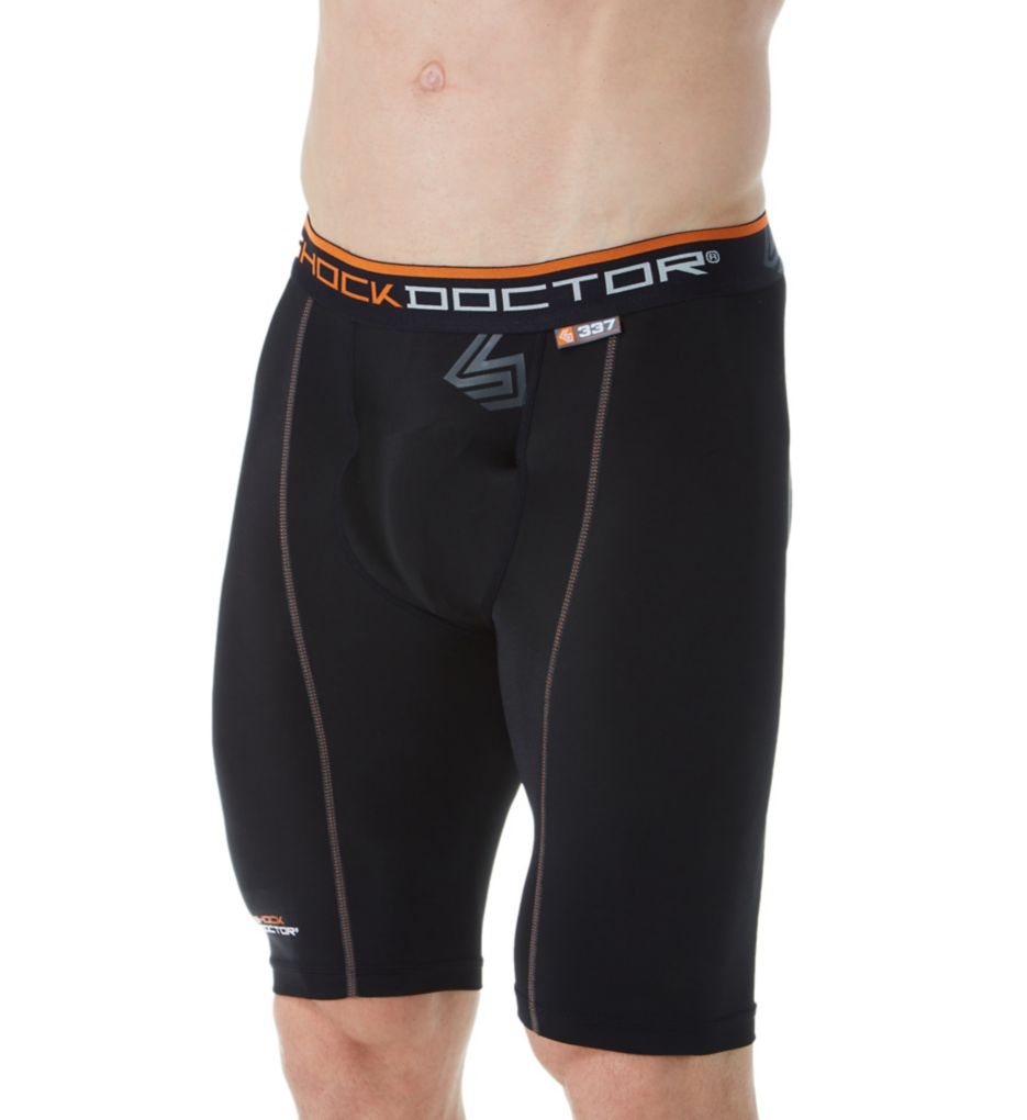 Shock Doctor Compression Short with Ultra Carbon Flex Cup SD337