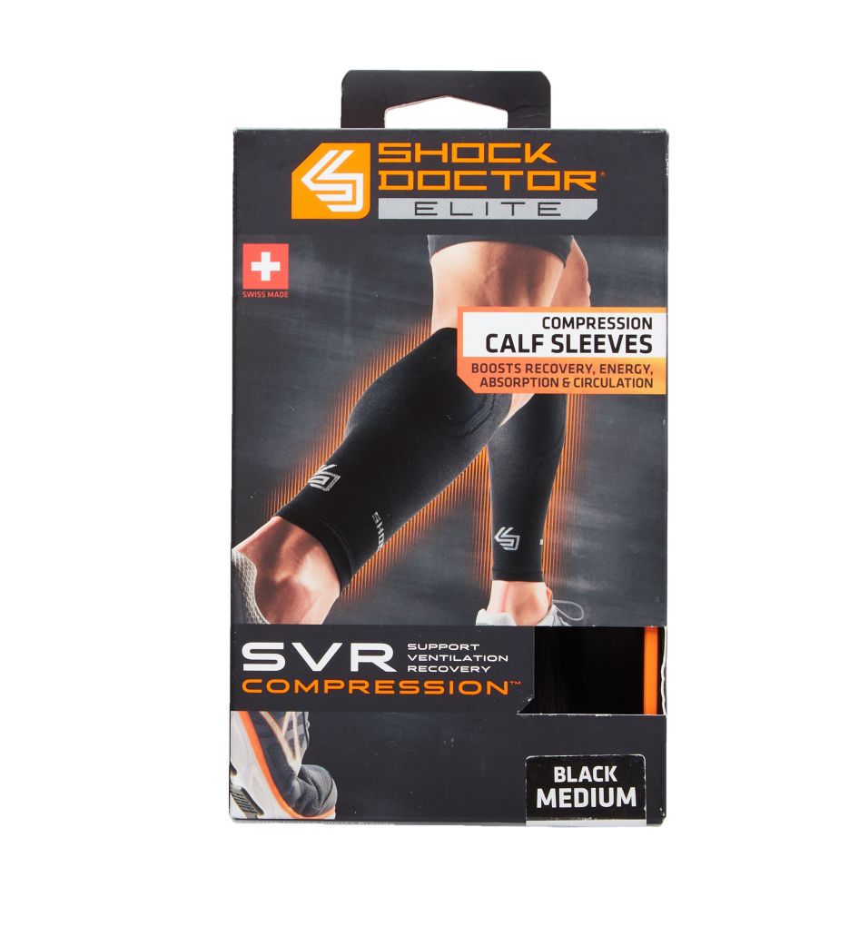 SVR Recovery Compression Calf Sleeves by Shock Doctor