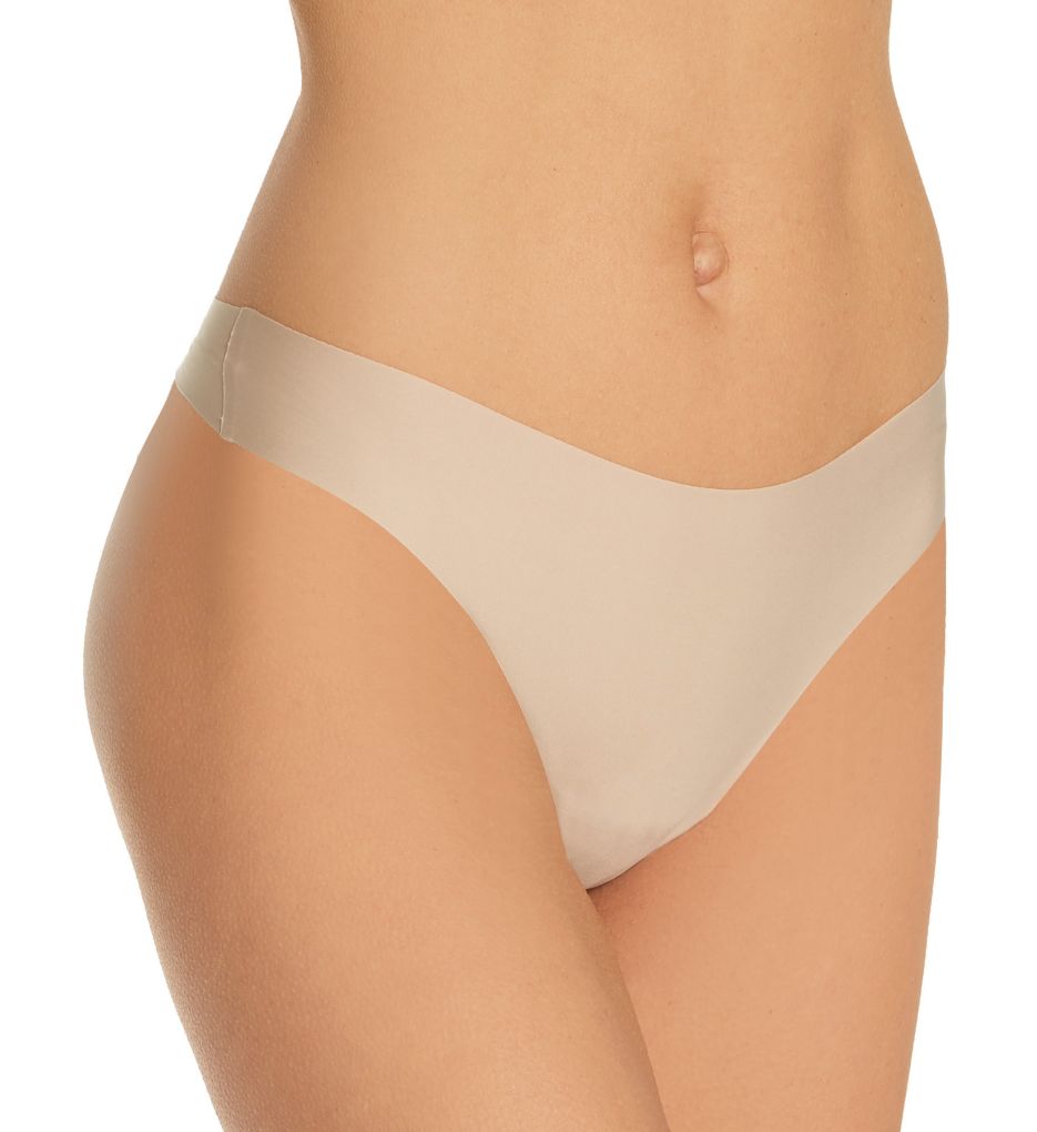 Simone Perele Women's Uniq Thong Panty in Beige | Size Small | HerRoom.com