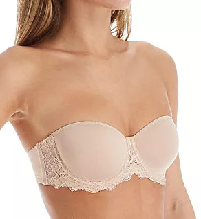 Caresse 3D Spacer Foam Strapless Underwire Bra Peau Rose 32B