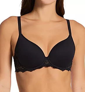 Caresse 3D Spacer Foam Plunge Underwire Bra Black 32B