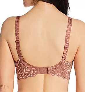 Caresse 3D Spacer Foam Plunge Underwire Bra Coco Brown 36B