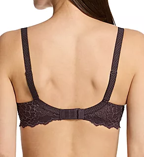 Caresse 3D Spacer Foam Plunge Underwire Bra Graphite Grey 38D