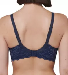 Caresse 3D Spacer Foam Plunge Underwire Bra Ink Blue 30D