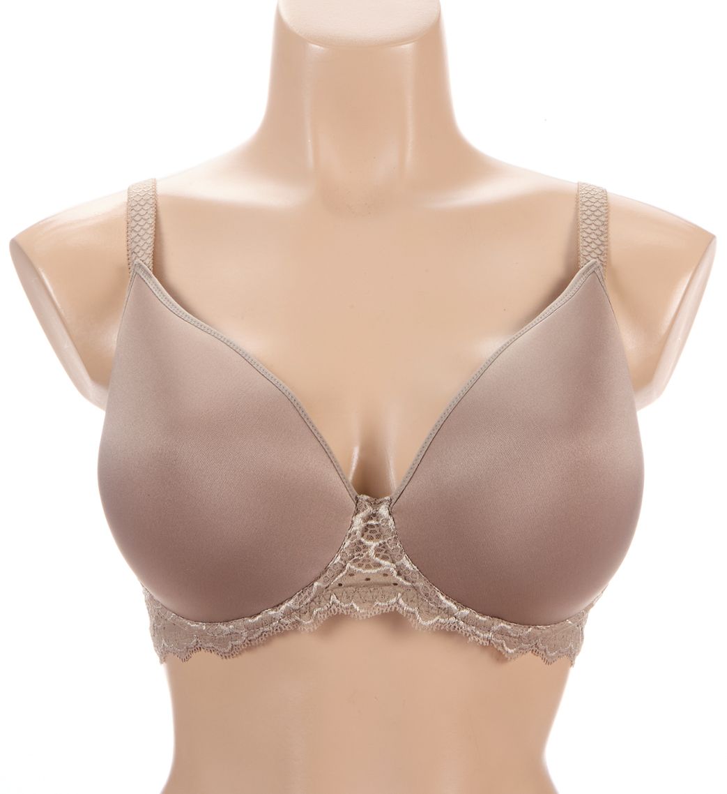 Simone Perele Caresse 3D Spacer Foam Plunge Underwire Bra Grege 38E  - Image 1