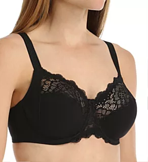 Caresse Full Cup Bra Black 32C