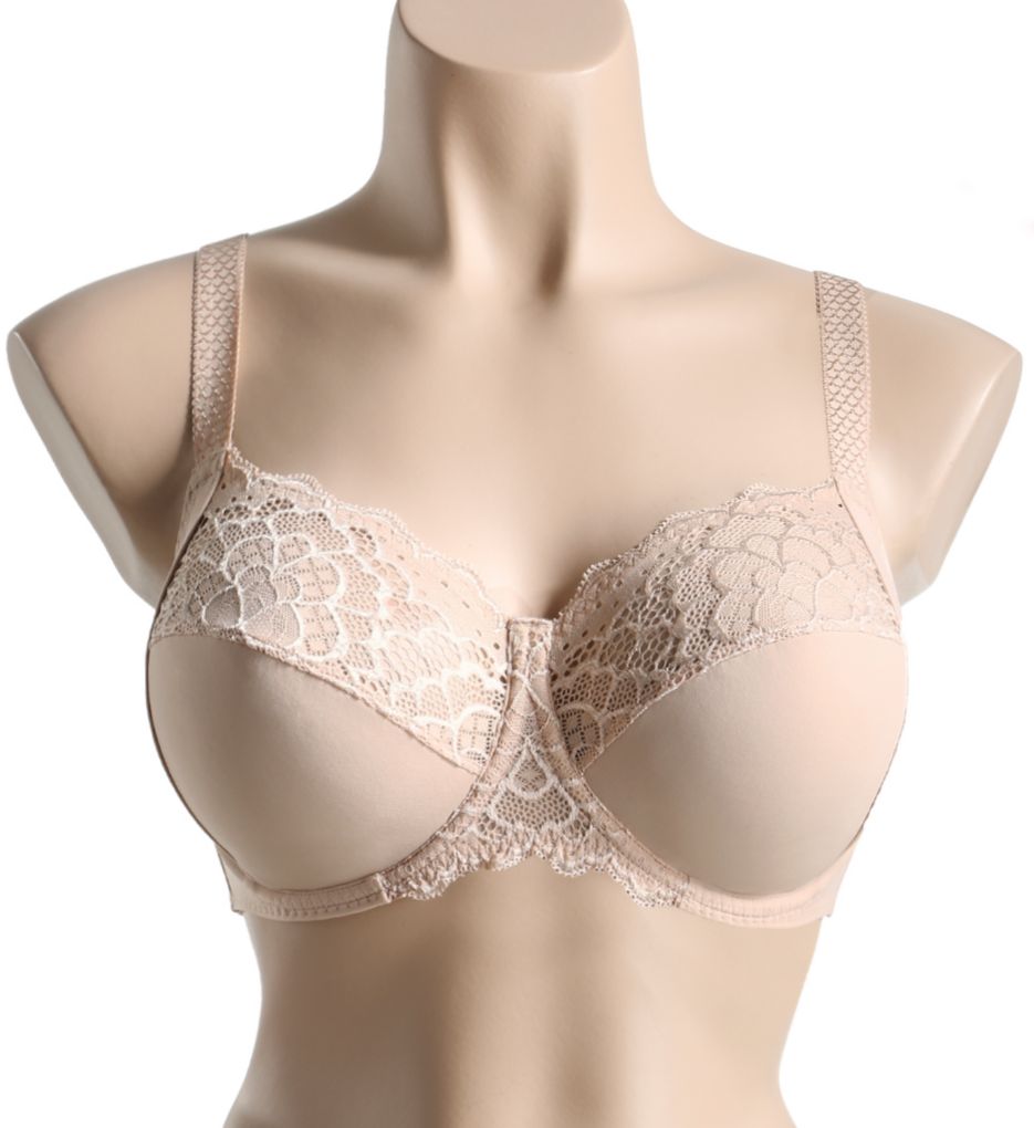 Simone Perele Caresse Full Cup Bra Peau Rose 38D  - Image 1