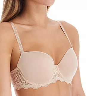 Caresse 3D Spacer Foam Demi Cup Underwire Bra Peau Rose 36G