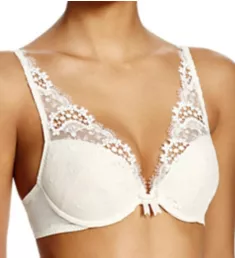 Wish Triangle Contour Push-up Lace Bra Ivory 32A