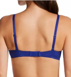 Wish Triangle Contour Push-up Lace Bra Electric Blue 32A