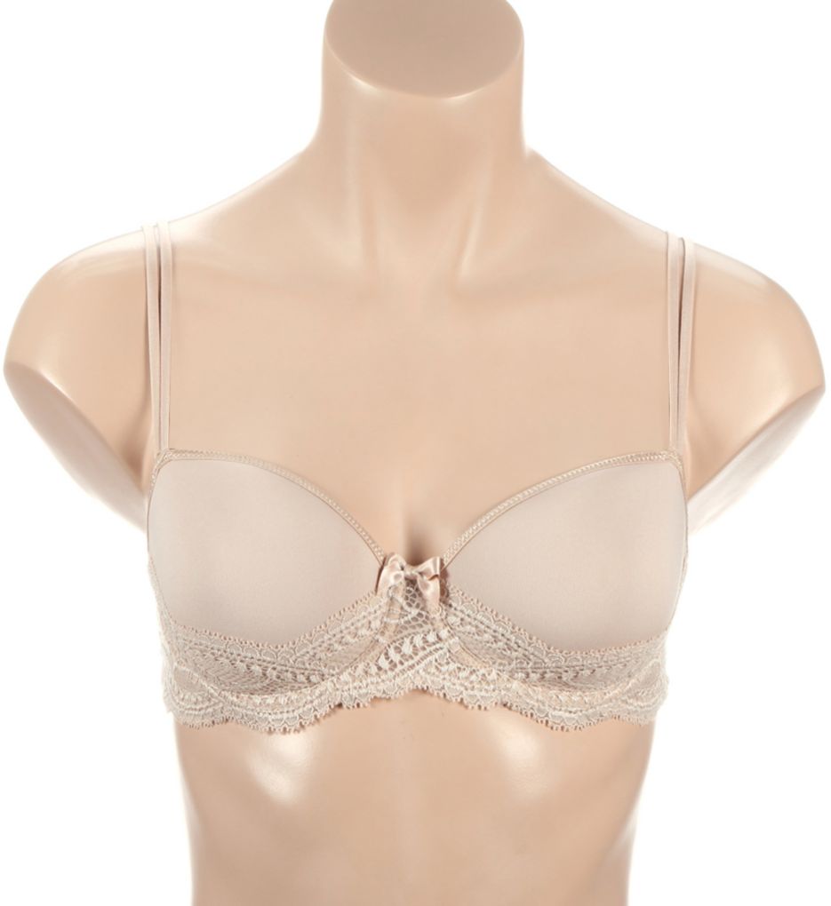 Simone Perele Women's Reflet 3D Molded Bra, White, 36C : :  Fashion