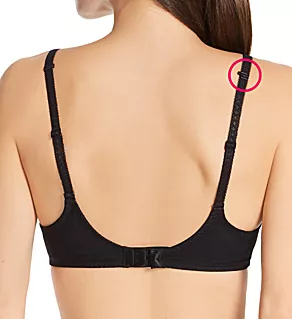 Promesse 3D Spacer Foam Plunge Bra w/ Racerback Black 32B