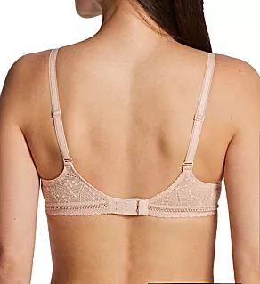 Comete 3D Plunge Underwire Bra Pink Sand 34B