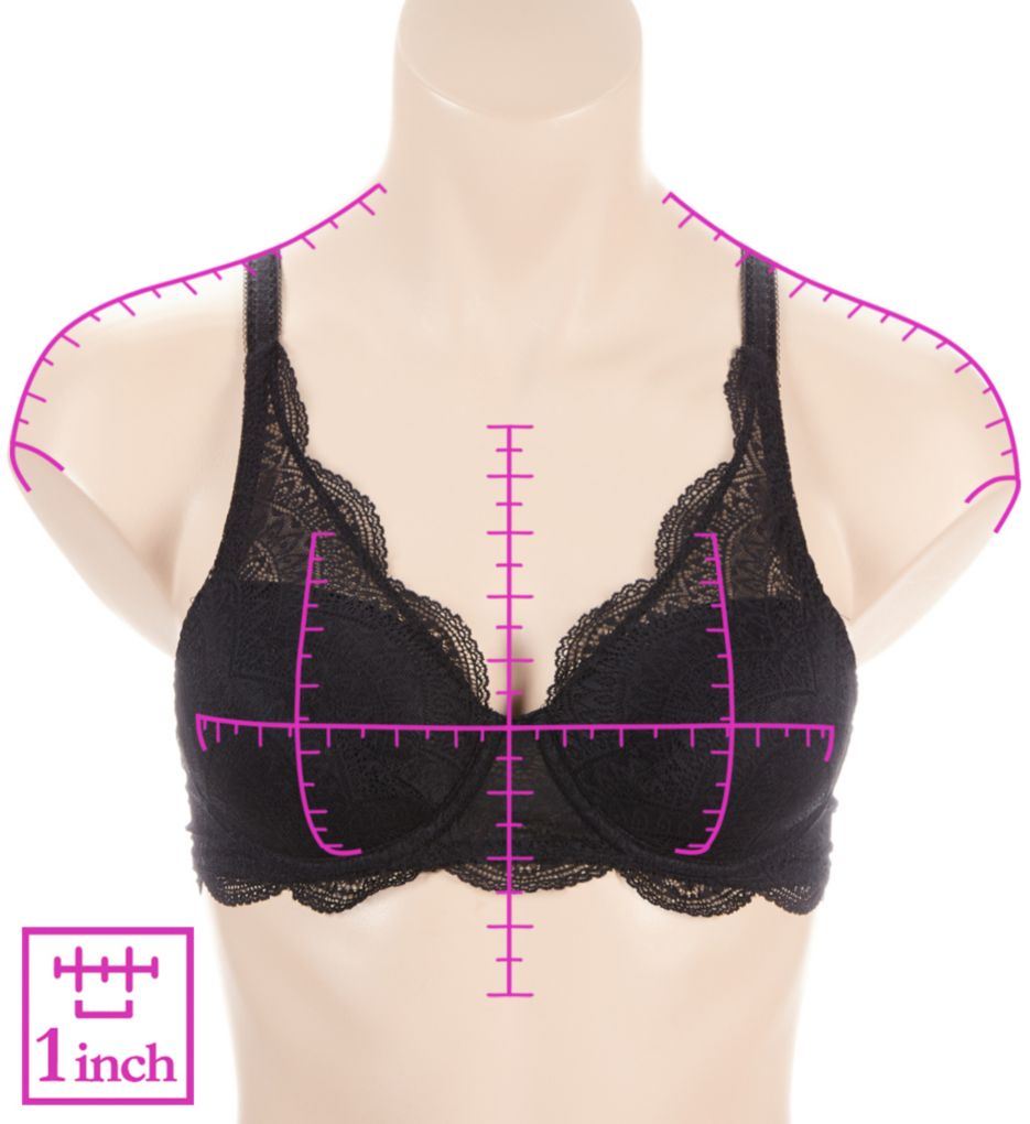 Karma Molded Spacer Foam Cup Triangle Lace Bra