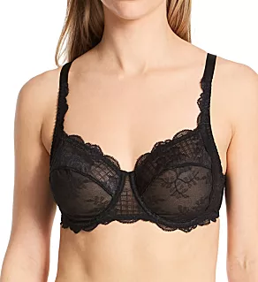 Reve Full Cup 3/4 Plunge Bra Black 34B