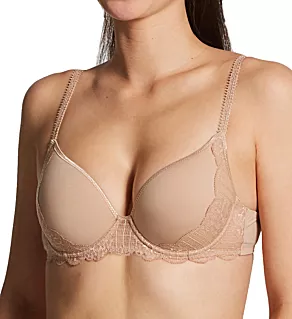 Reve 3D Spacer Plunge Underwire Bra Nude 30G