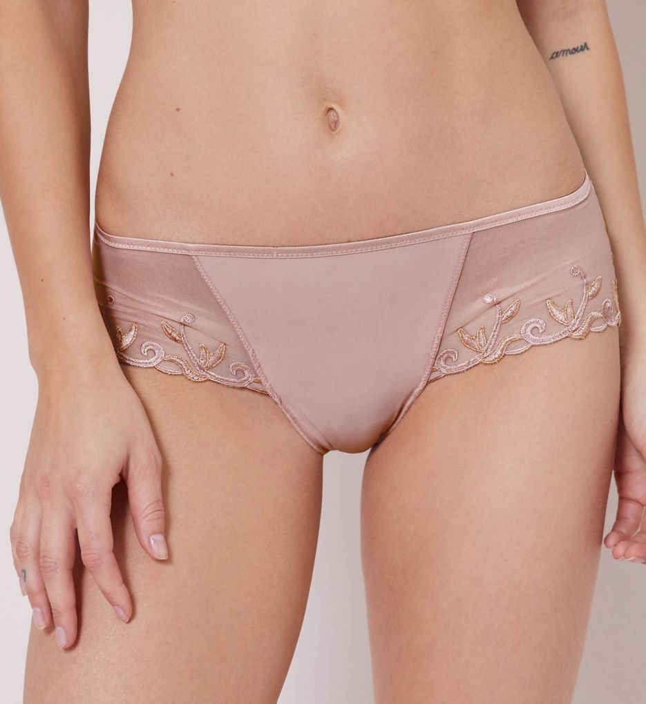 Simone Perele Women's Andora Boyshort Panty in Pink | Size XS | HerRoom.com