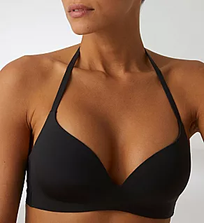 Essentiel Wireless Padded Triangle Bra Black XS