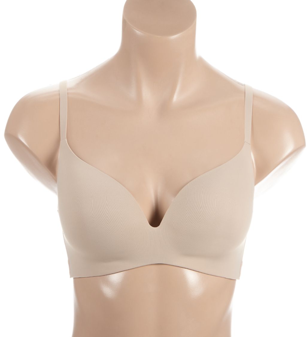 Simone Perele Essentiel Wireless Padded Triangle Bra Peau Rose L  - Image 1