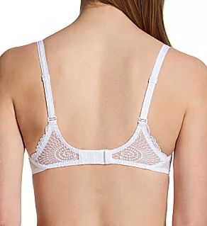 Reflet Demi Cup Bra White 32B