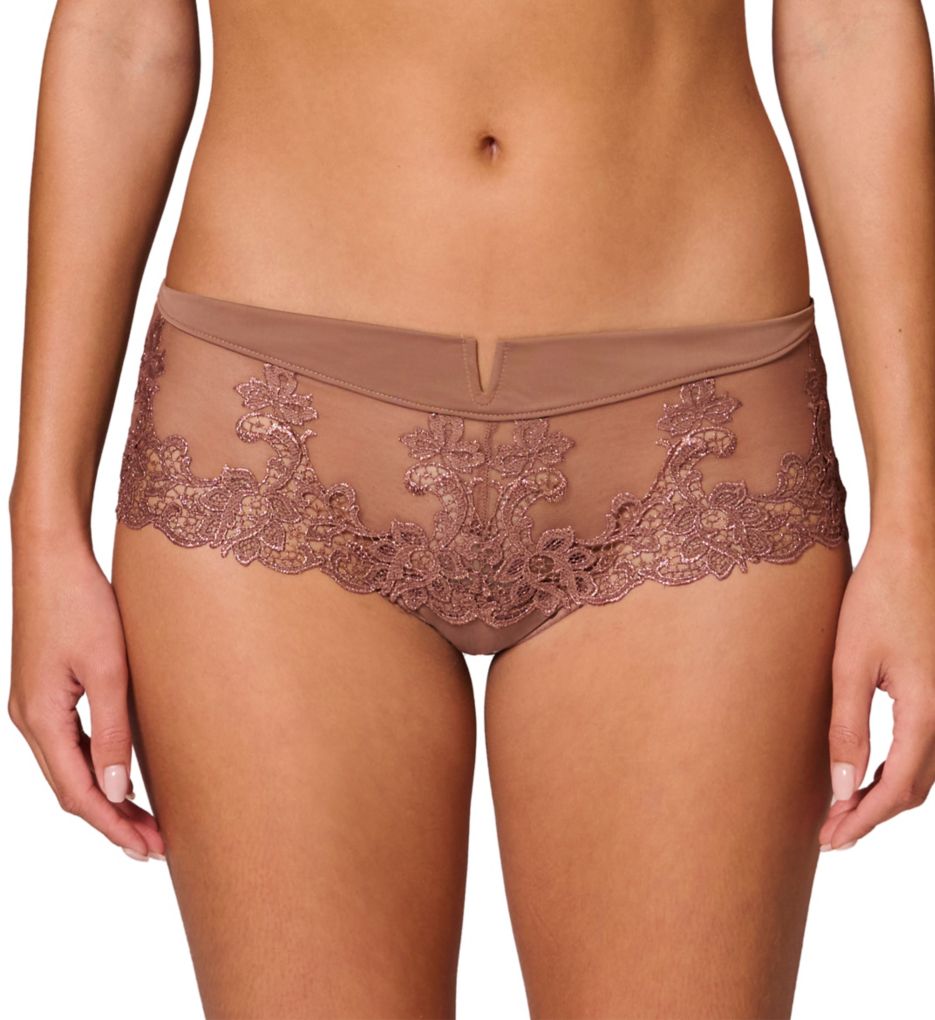 Saga Embroidered Bikini Panty