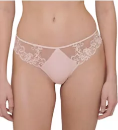 Saga Embroidered Bikini Panty