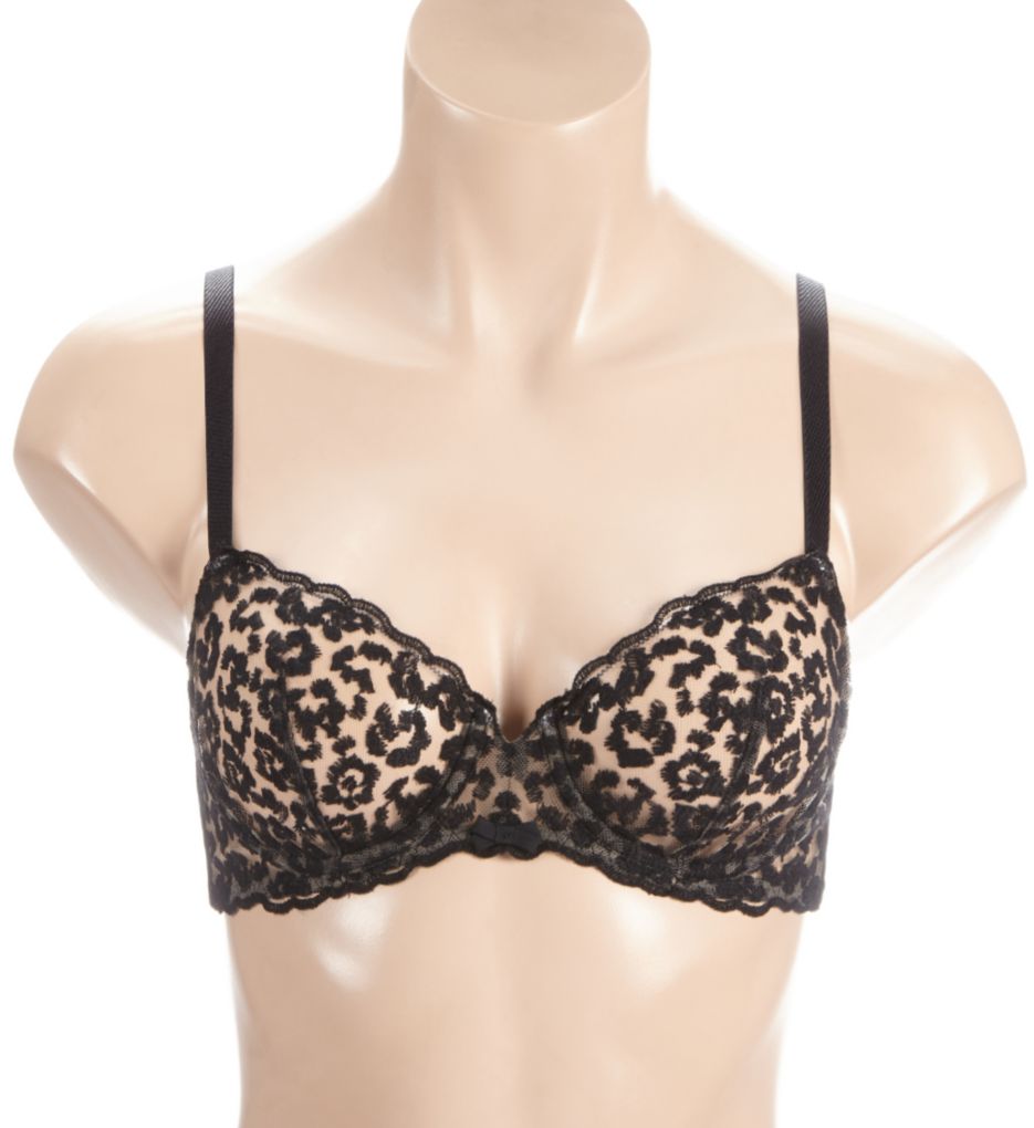 Simone Perele Felicie Half Cup Underwire Bra Black 32B  - Image 1