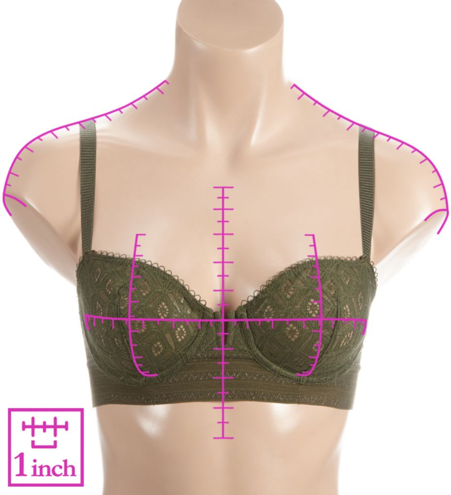 Simone Suzanne Half Cup Bra-ns7