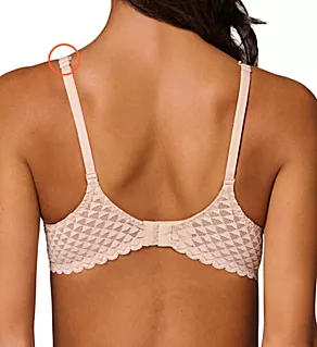 Subtile 3D Plunge Bra Peau Rose 32G