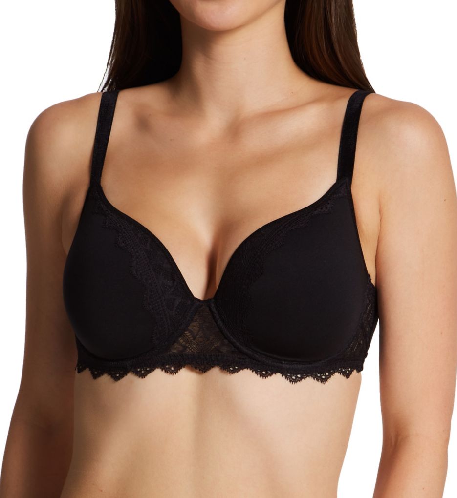 SEAMLESS PLUNGE BRA WITH REMOVABLE COOKIES