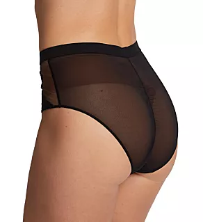 Mystic Retro High Waist Brief Panty Black L