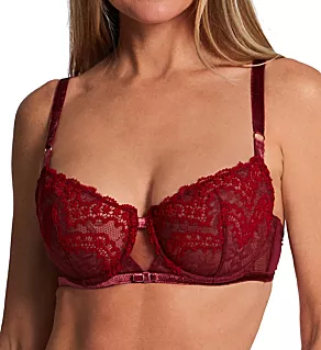 Scenario Demi Cup Bra Spinel Red 36B