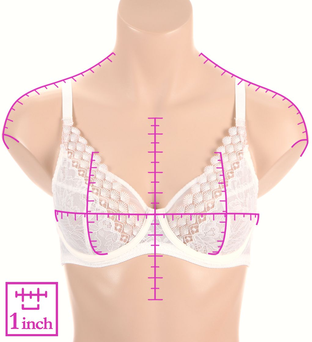 Simone Perele Radieuse Balconette Plunge Bra 1H1306 - Image 3