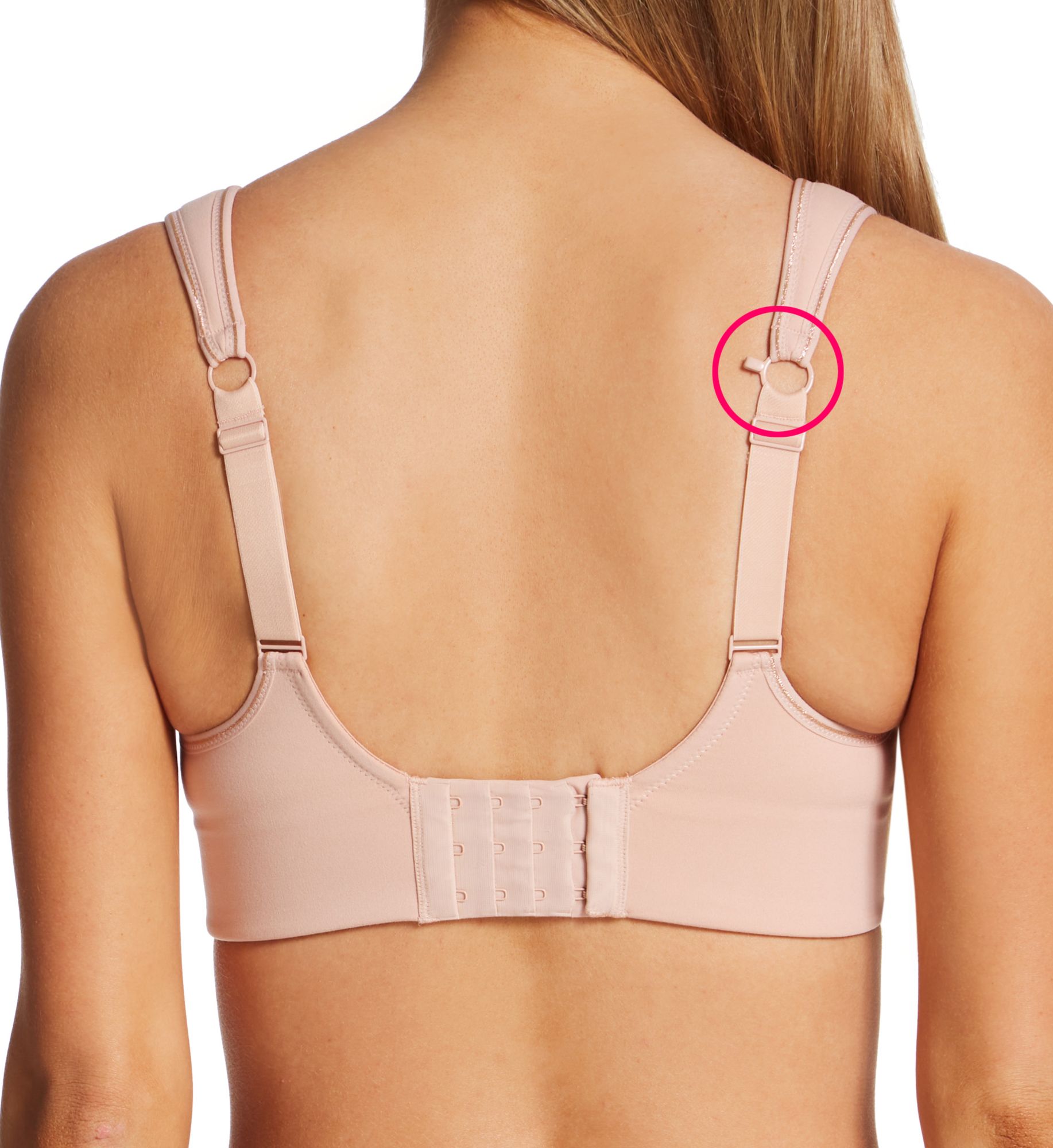 Simone Perele Harmony High Impact Underwire Sports Bra Yogi Pink 30F  - Image 2