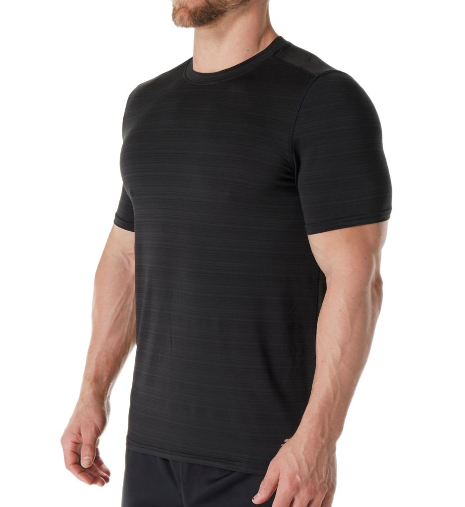 Barcode Striped Performance T-Shirt