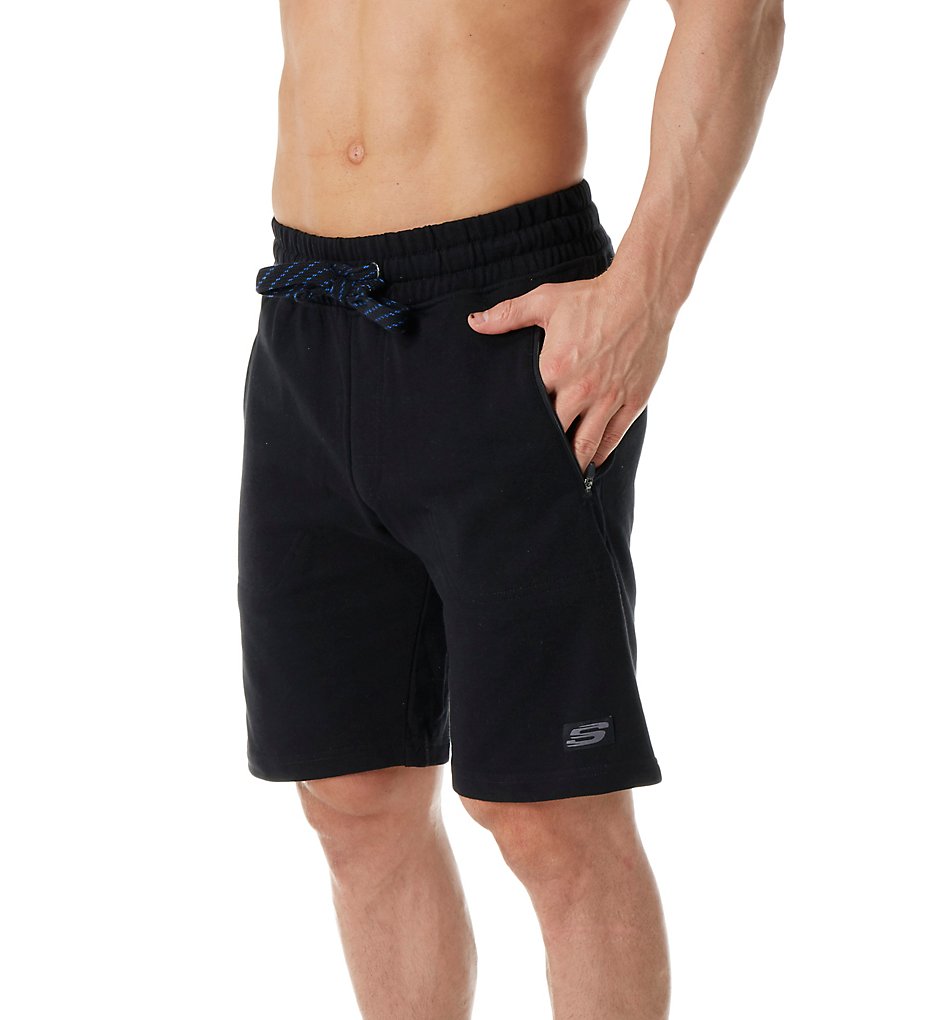 Skechers SM-0529 French Terry Pull On Short (Black)