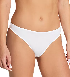 Galen High Leg Brief Panty White S