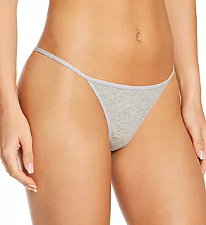 Gisella G-String Heather Grey S