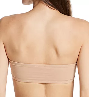 Gretel Pima Cotton Blend Bandeau Bra Macaron XS