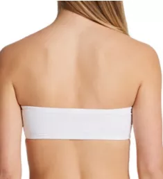 Gretel Pima Cotton Blend Bandeau Bra White XS