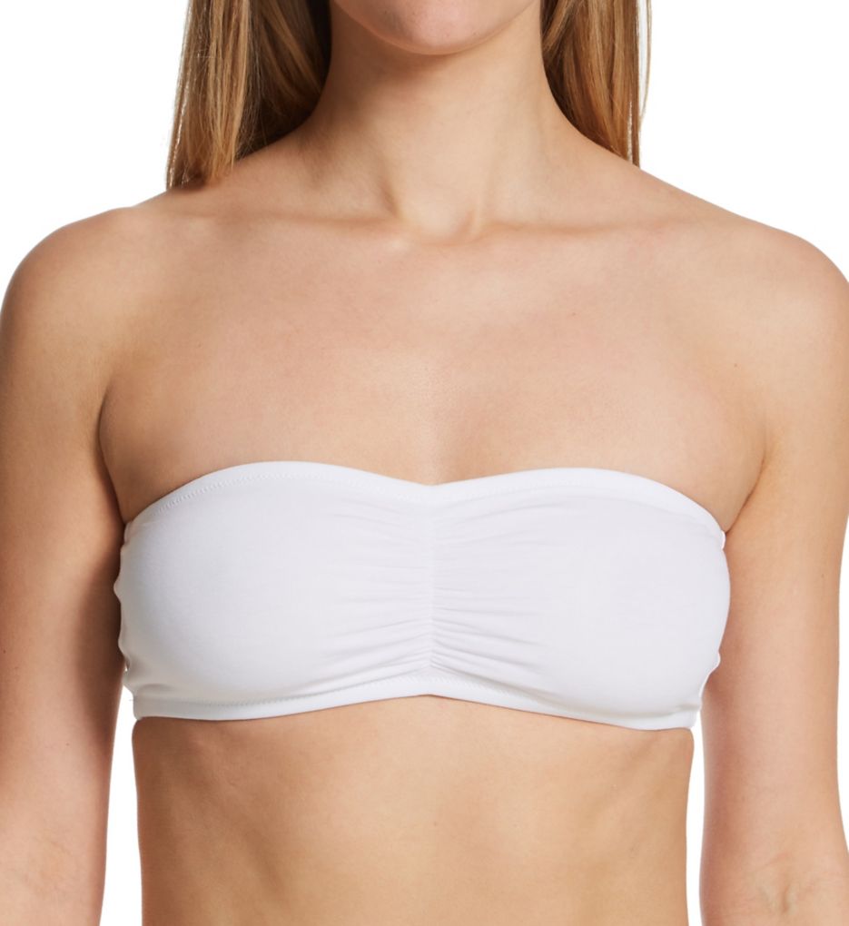 Cotton Wireless Bralette Soft Cupless Sleep Bra Crop Top Bandeau