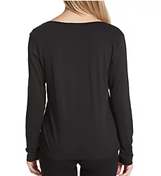 Caleigh Long Sleeve T-shirt Black XS
