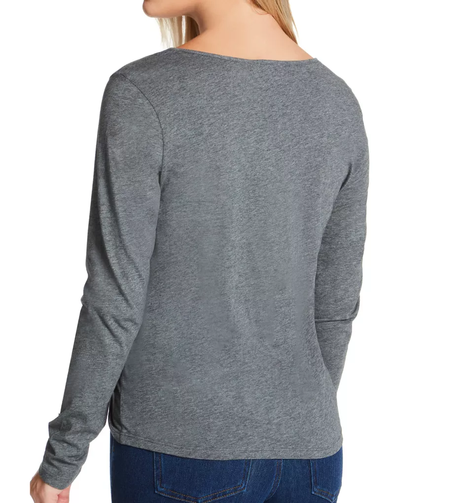 Caleigh Long Sleeve T-shirt Charcoal Heather XL