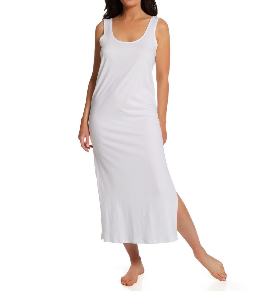 Charlyse Maxi Tank Dress White XS by Skin