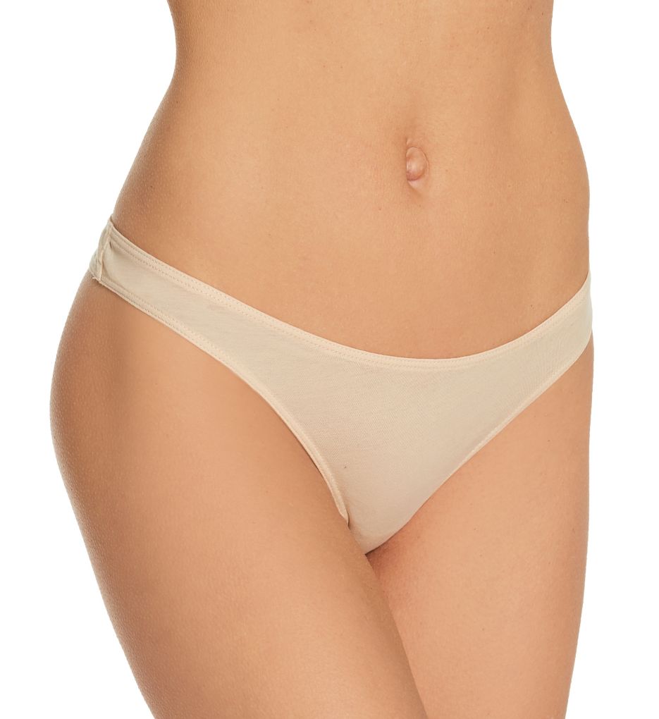 Skin Organic Pima Cotton Thong - 3 Pack OJT3R - Skin Panties