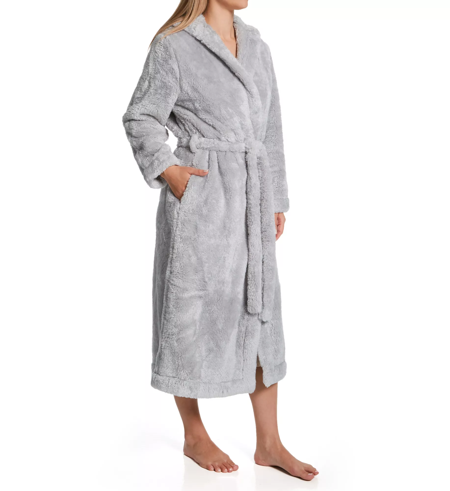 Recycled Polyester Wynter Hooded Robe Sterling XL