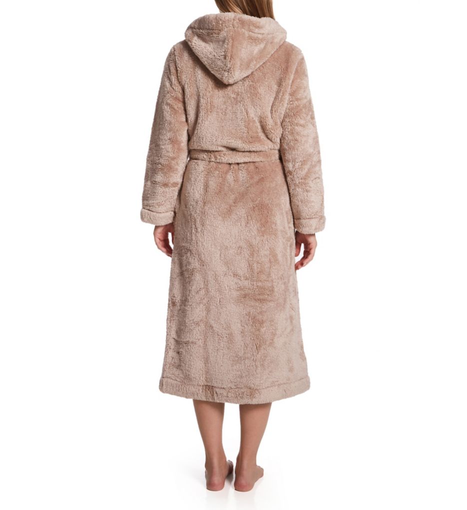 Recycled Polyester Wynter Hooded Robe-bs