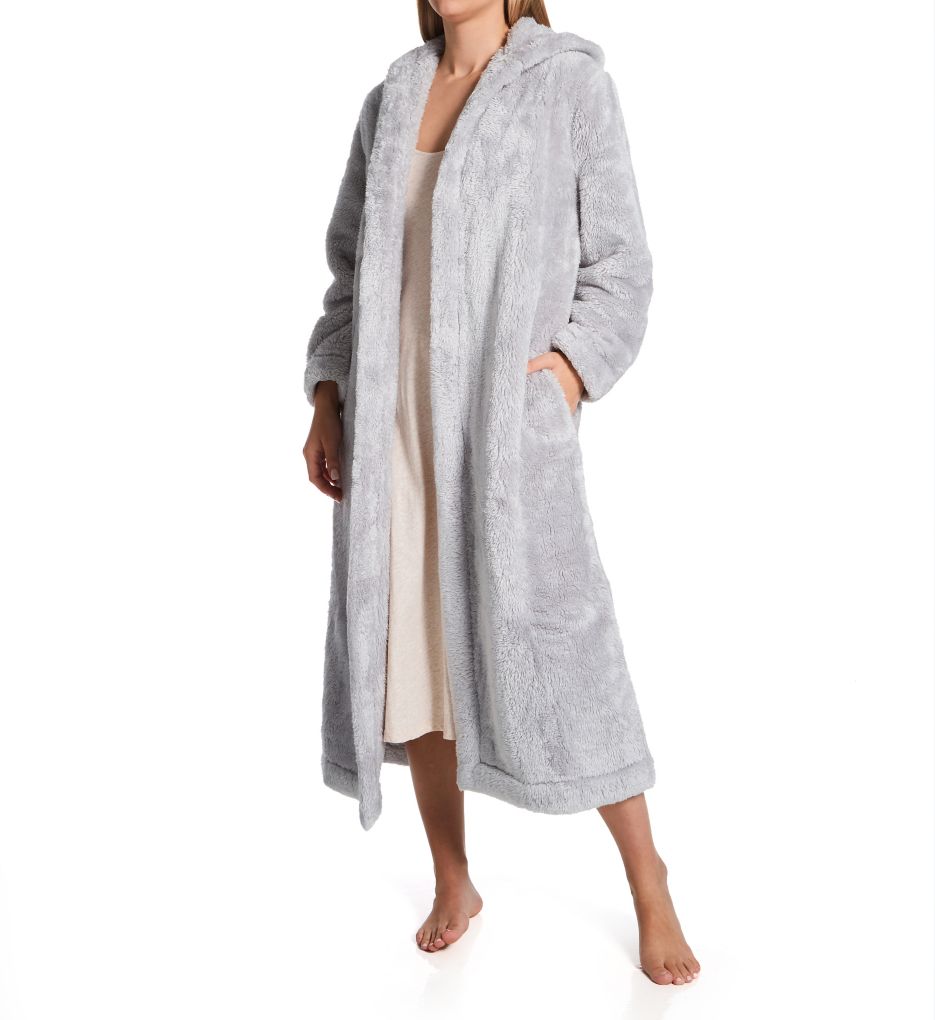 Recycled Polyester Wynter Hooded Robe-cs1