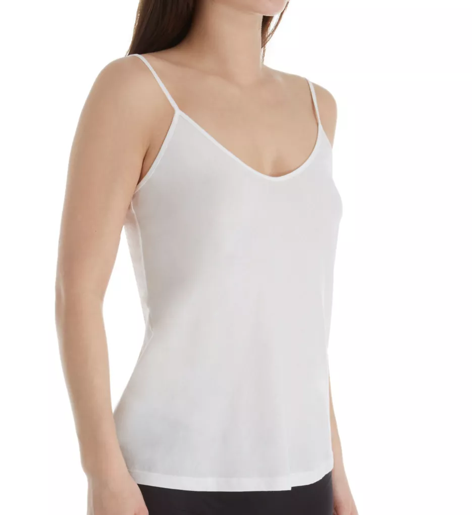 Organic Pima Cotton Camisole White S