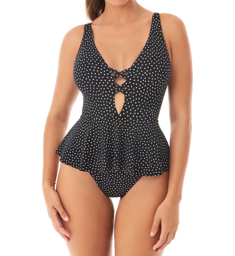 swimdress skirted one piece swimsuits